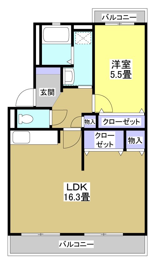 ファミール 間取り図