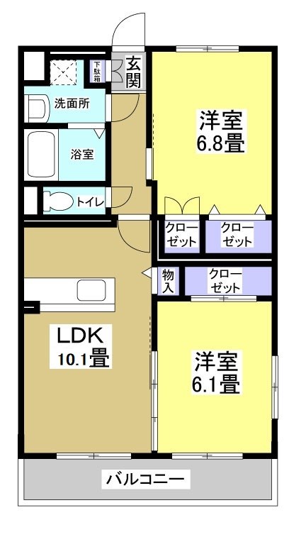 ブライトヒルズ可睡の杜 間取り図