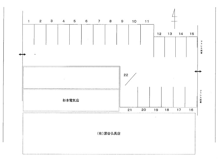 22号室 間取り