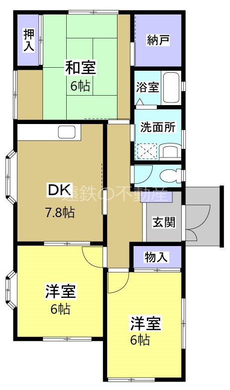 コンフォート 間取り図