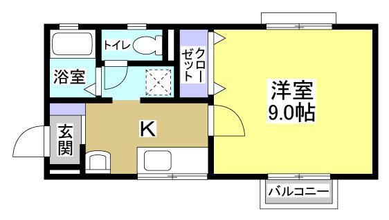 ベルロード鈴由 間取り図