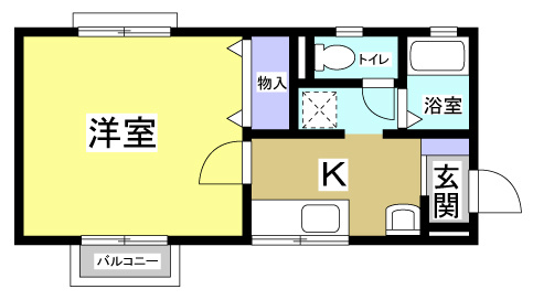 ベルロード鈴由 間取り図