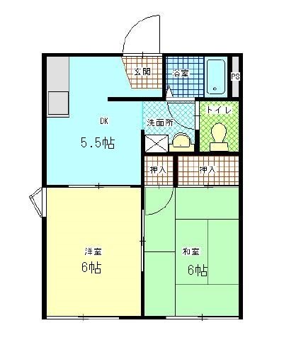 ロジュマン旭 間取り図