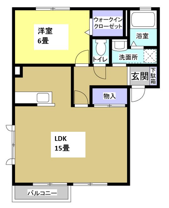 ファミーユⅢ 間取り