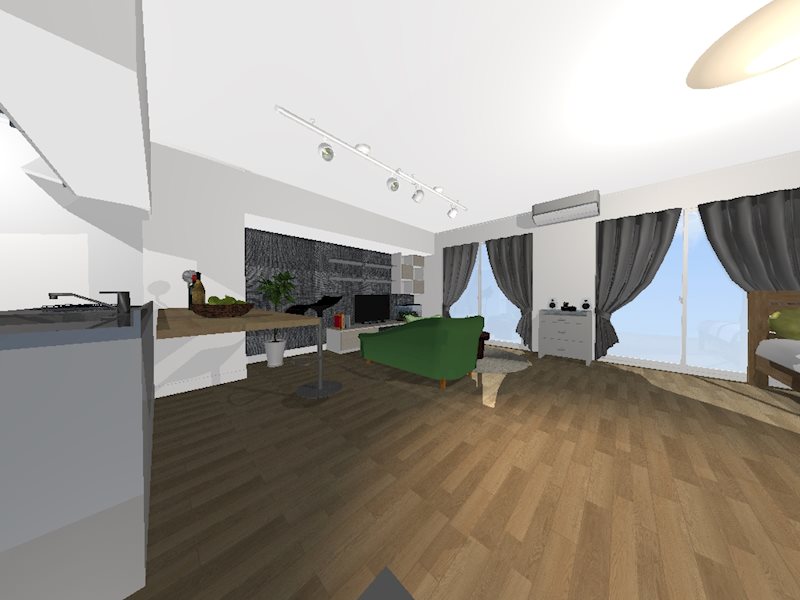 ファミール下俣南 リビング
