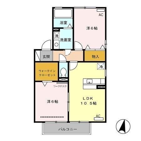 リビングタウン家代の里 間取り
