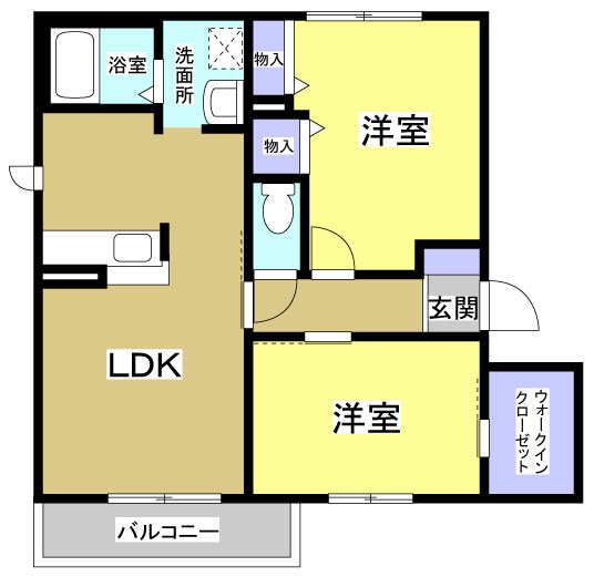 EGERIA 間取り図