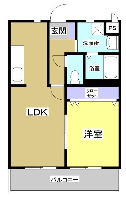 エムズドリームⅥ 403号室 間取り