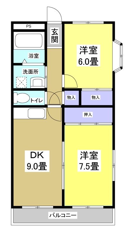 アイ・メゾン 間取り図