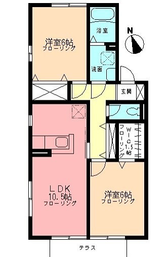 ソシア落合Ａ 間取り