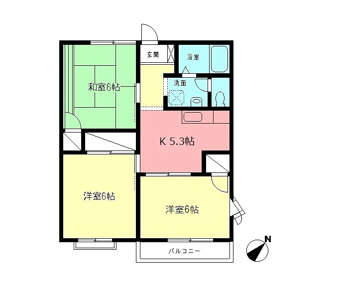 エイム　Ⅰ 間取り