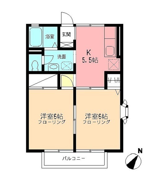 シャトルすみれが丘 間取り