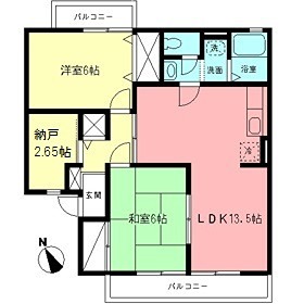 ジュネス山口Ｂ 間取り