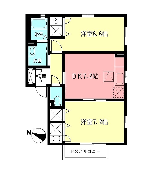 シエルⅧ 間取り