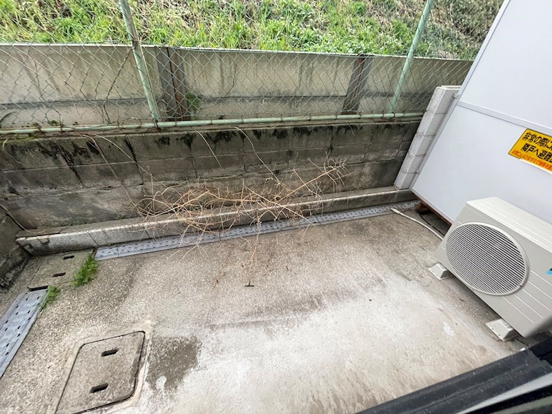 岡本南マンション ベランダ