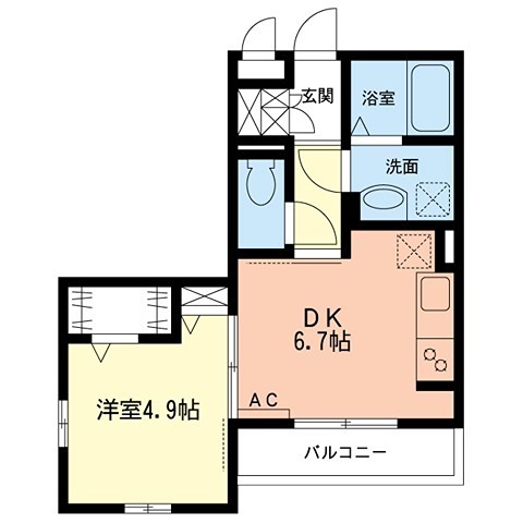 グローリーイイダⅡ 間取り