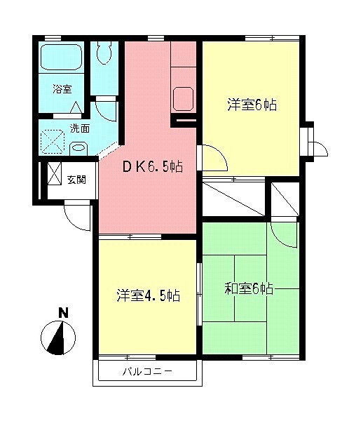 センチュリーカーサ中島 間取り