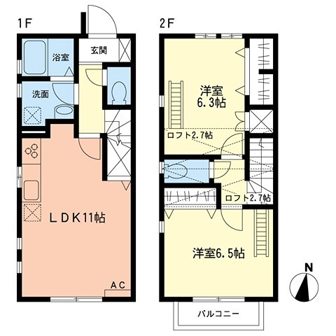 グラン・ジュテＤ 間取り