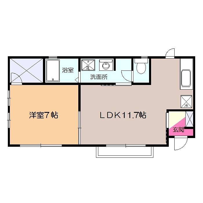 ソレアード新横浜 間取り