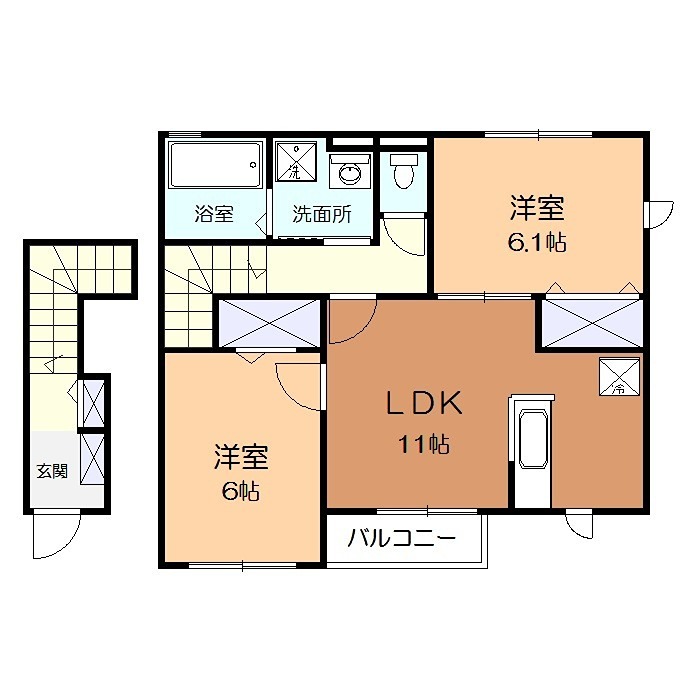 サニーハウス 間取り