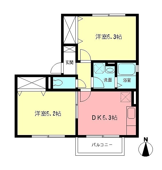 フォンティーヌ 間取り