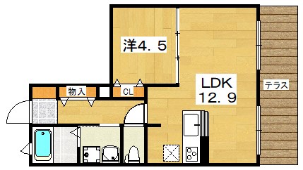 アネックス楠葉 間取り