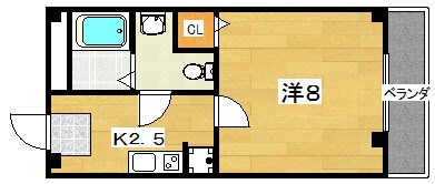 サンルモンド岡山手 間取り