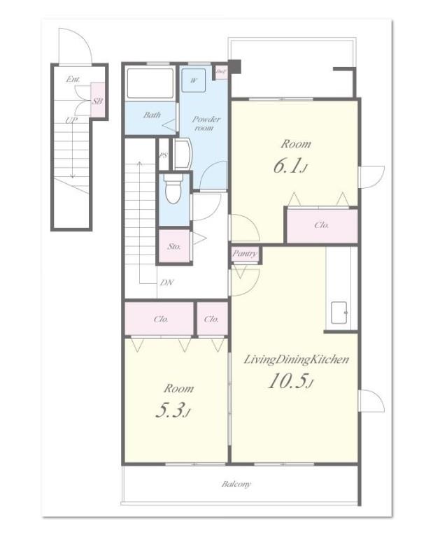 ディアーハイム 間取り図