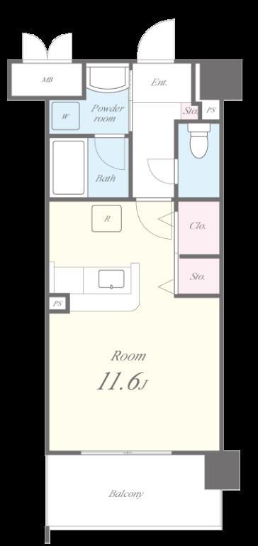 パールタウン 間取り図