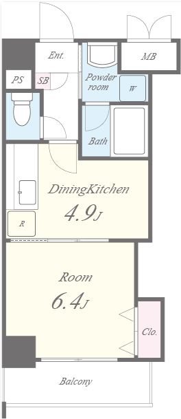 プラネット46 間取り図