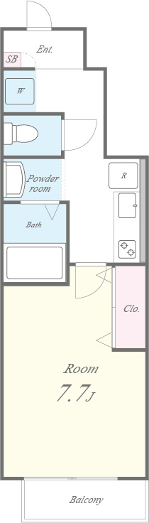オークリーテラス 間取り図