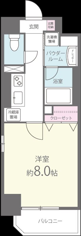 プレ･ラ･メール御影 間取り図