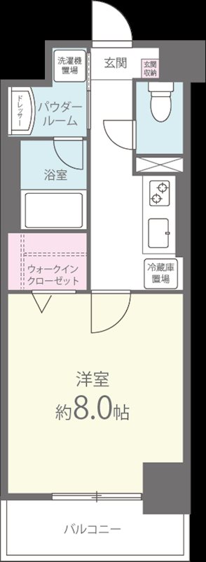 プレ・ラ・メール御影 間取り図