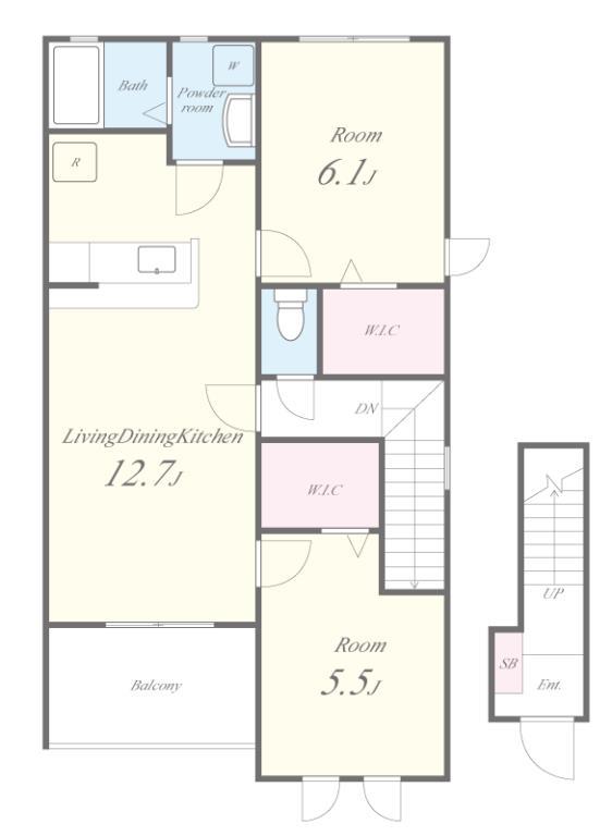 ポーチュラカ 間取り図