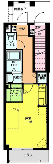 エステリオＫ 間取り図
