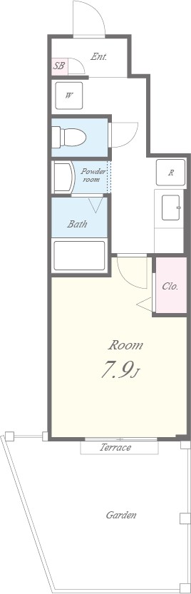 ハルⅢ 間取り図