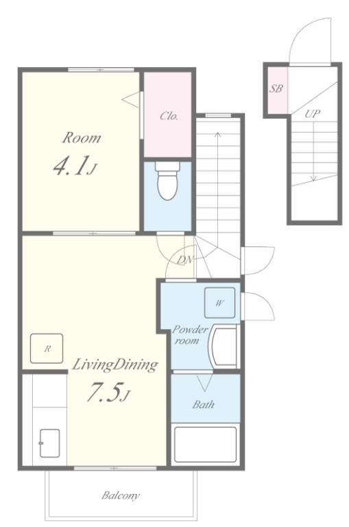 アルバソーレ 間取り図