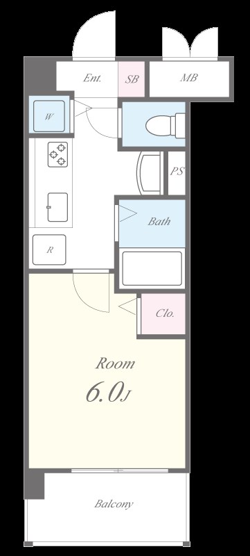 フォレストコート湘南 間取り図