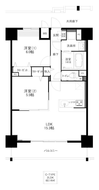 カーサ ジ マーレ 間取り図