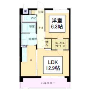 ミコノス亀が洞 間取り図