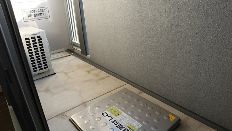 タウンコート御園 ベランダ