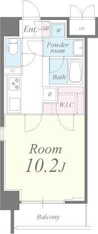 タウンコート御園 間取り図