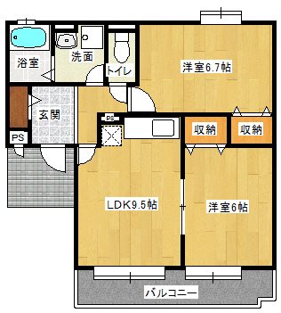 LSY-18 アドヴァンスⅠ 間取り