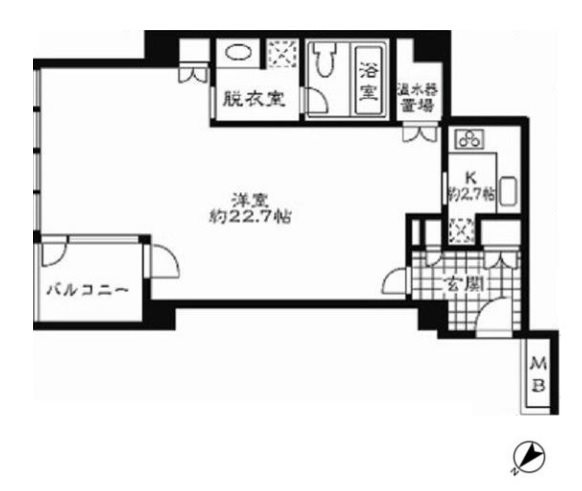 ストーリア赤坂 間取り
