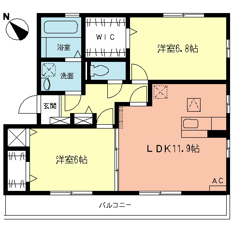 エクセルヒルズ 間取り