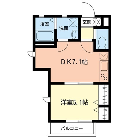 アイディールコーポ 間取り
