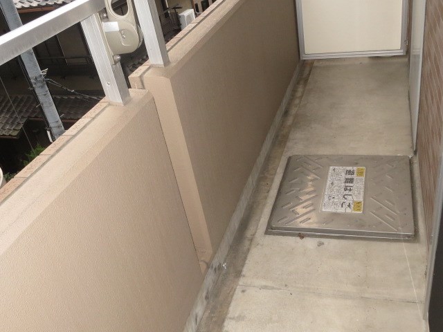 ラメゾン甲耀 ベランダ