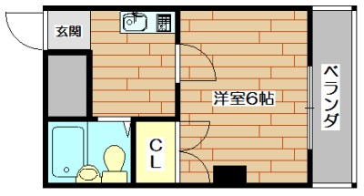 川西エンビィハイツ 間取り