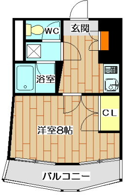 アップルハイツ南芥川 間取り