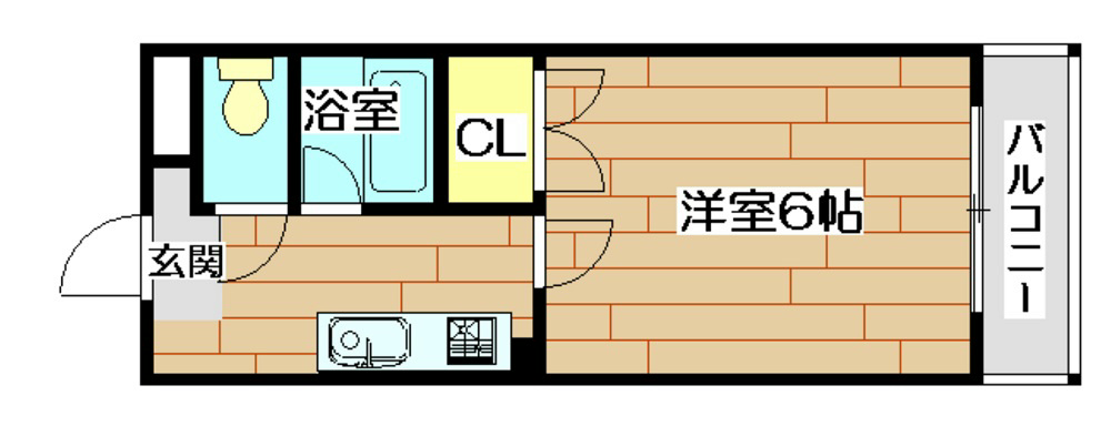 ア・ラ・モード 間取り図